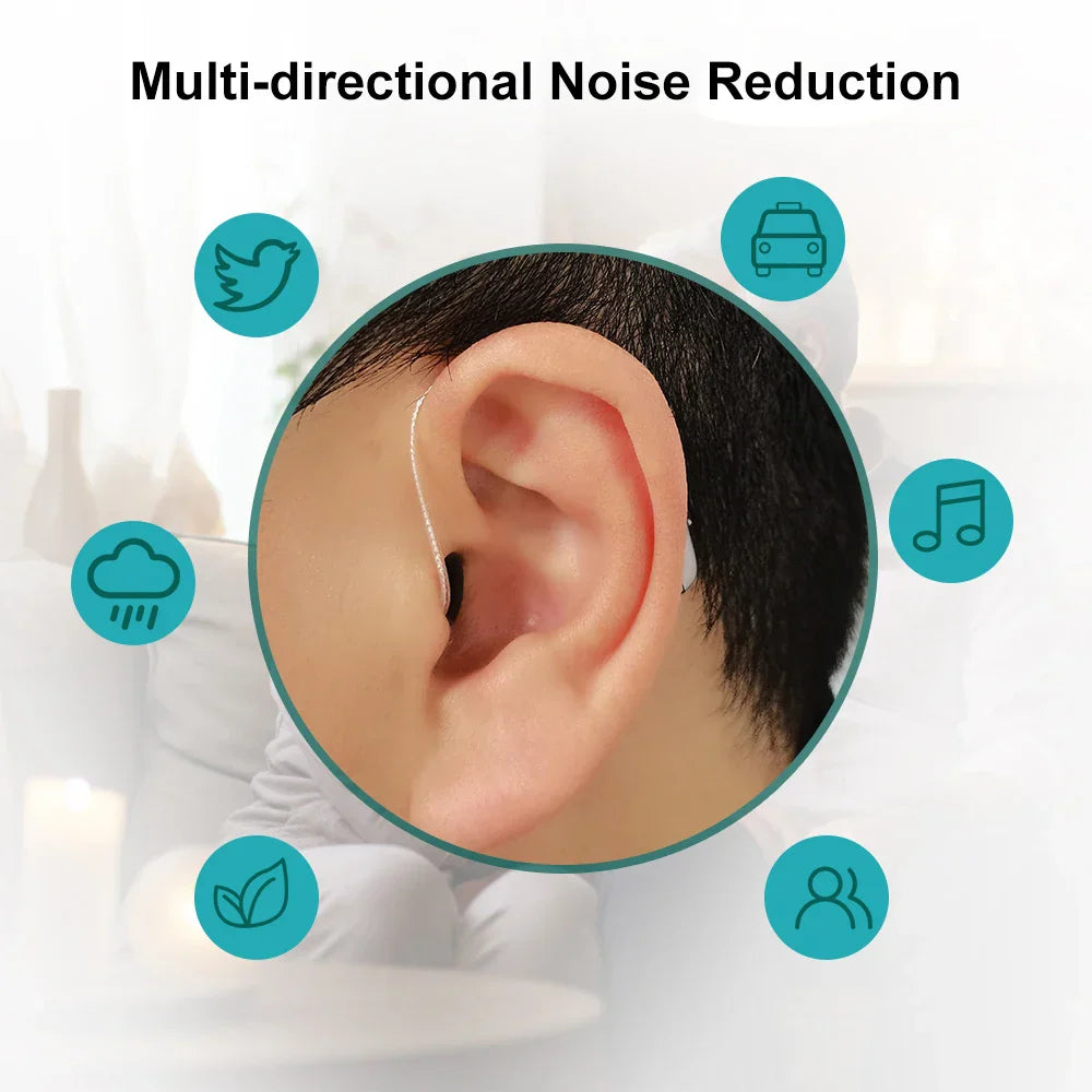 HeaSouls Smart, Self-Fitting Bluetooth Hearing Aids (App Controlled)
