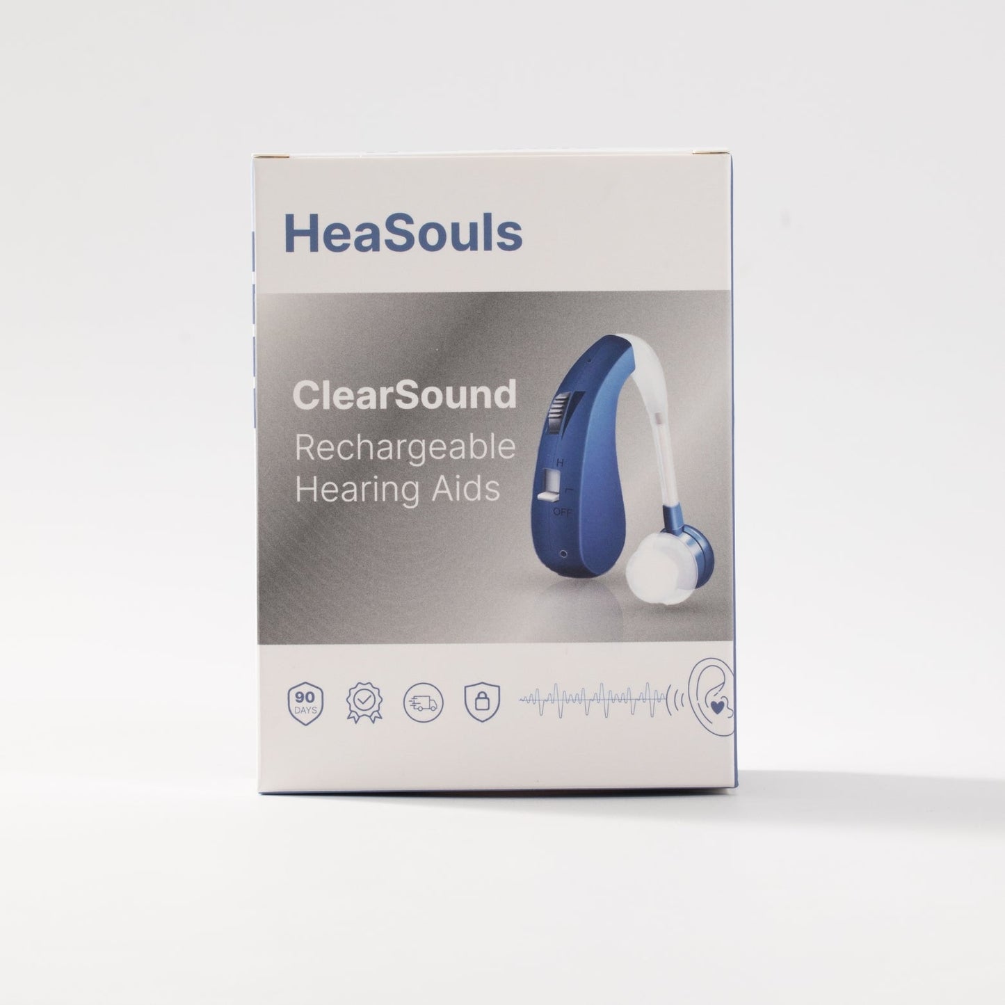 HeaSouls™️ ClearSound Rechargeable Hearing Aids (Pair Of 2)