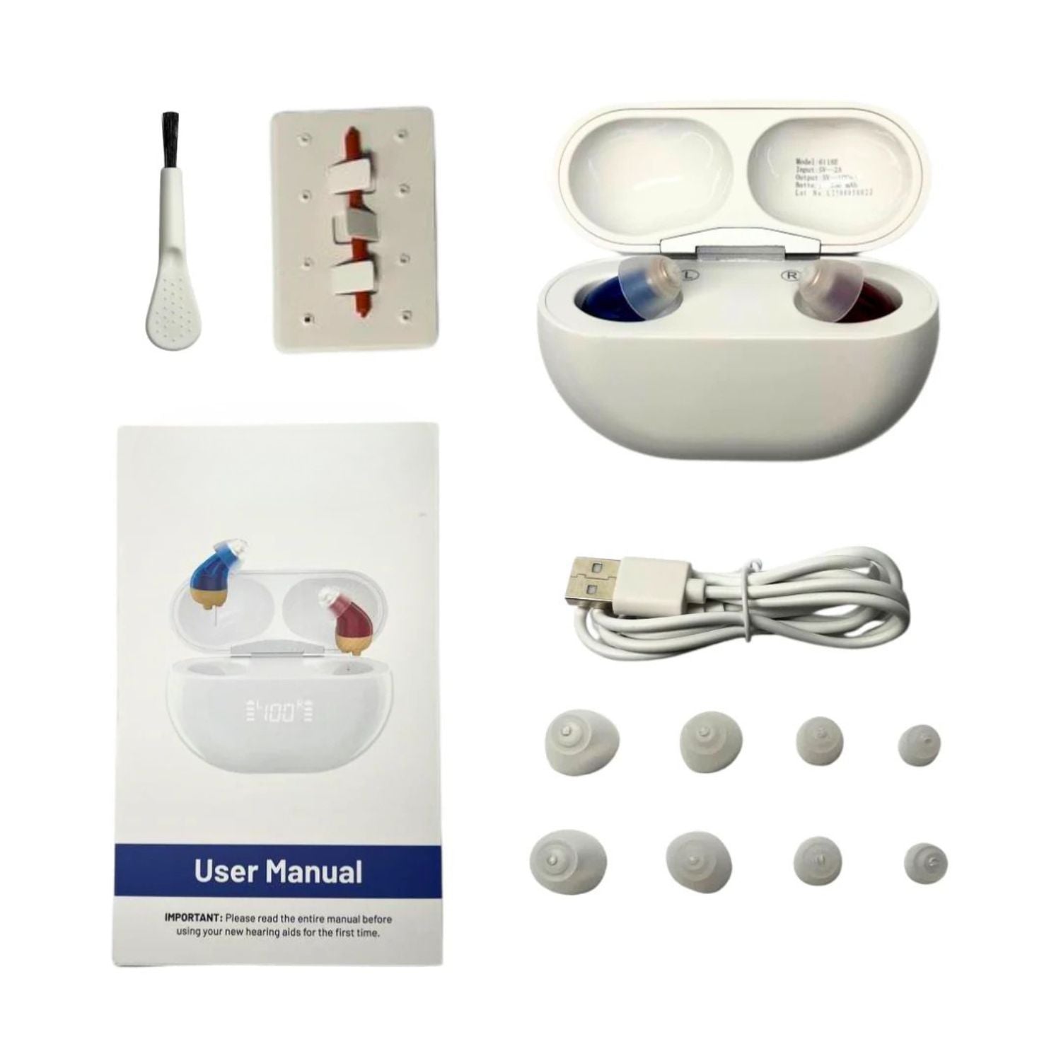 HeaSouls™ Micro CIC Hearing Aids (App Controlled)